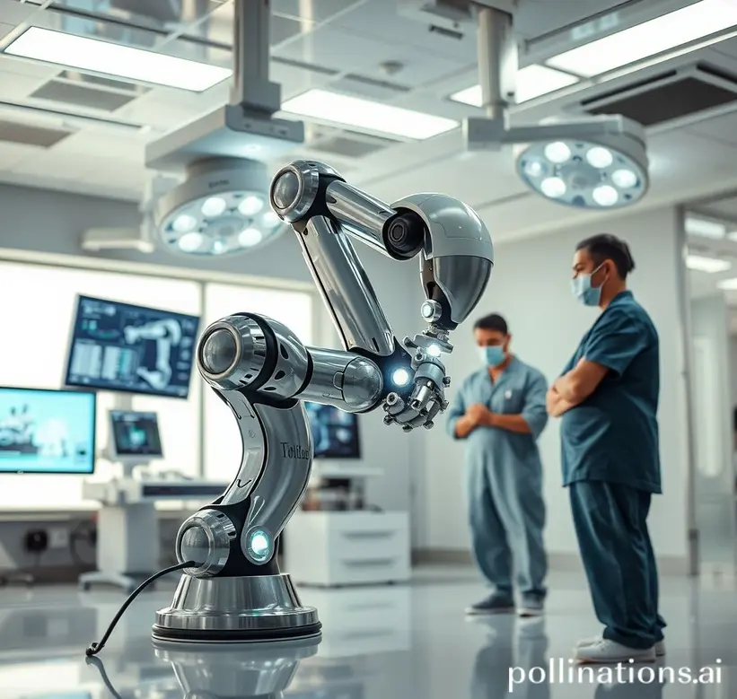 O Futuro da Cirurgia: Como Robôs e IA Trabalham Juntos nas Salas de Operação